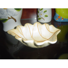 Ceramic Leaf Shaped Dish Small Plate